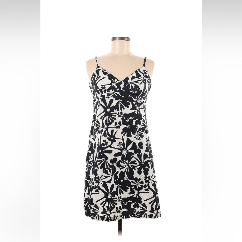 LW Sport Black and White Floral Dress